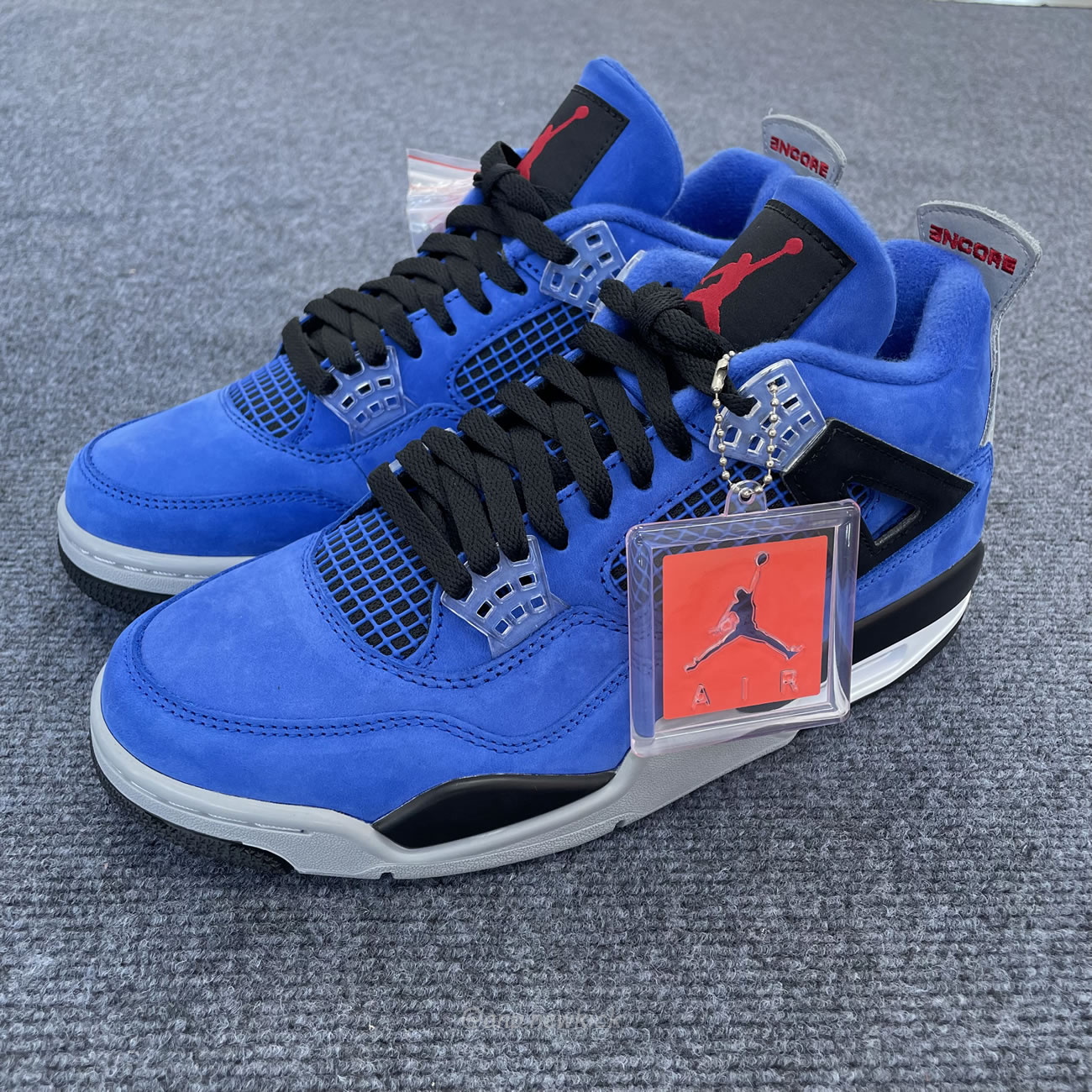 Air Jordan 4 Retro Eminem Encore Deep Royal Blue Black (6) - www.newkick.vip